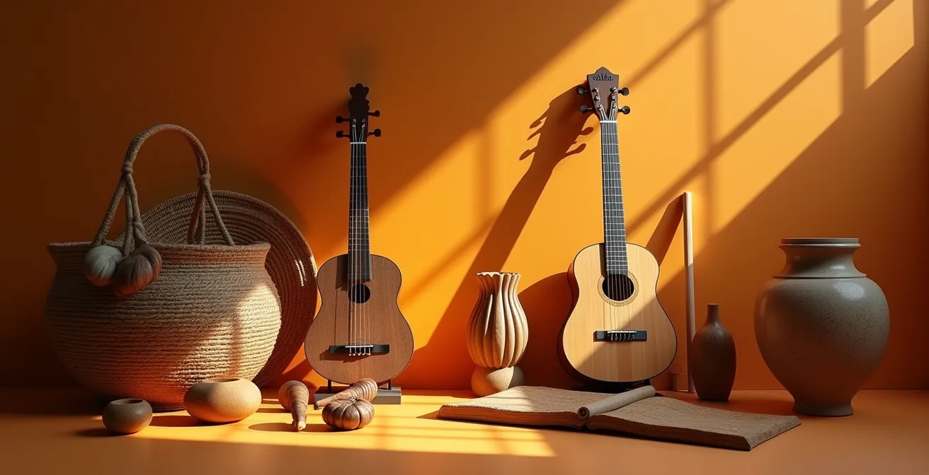 Composición artística mostrando la diversidad cultural española en representaciones digitales inclusivas