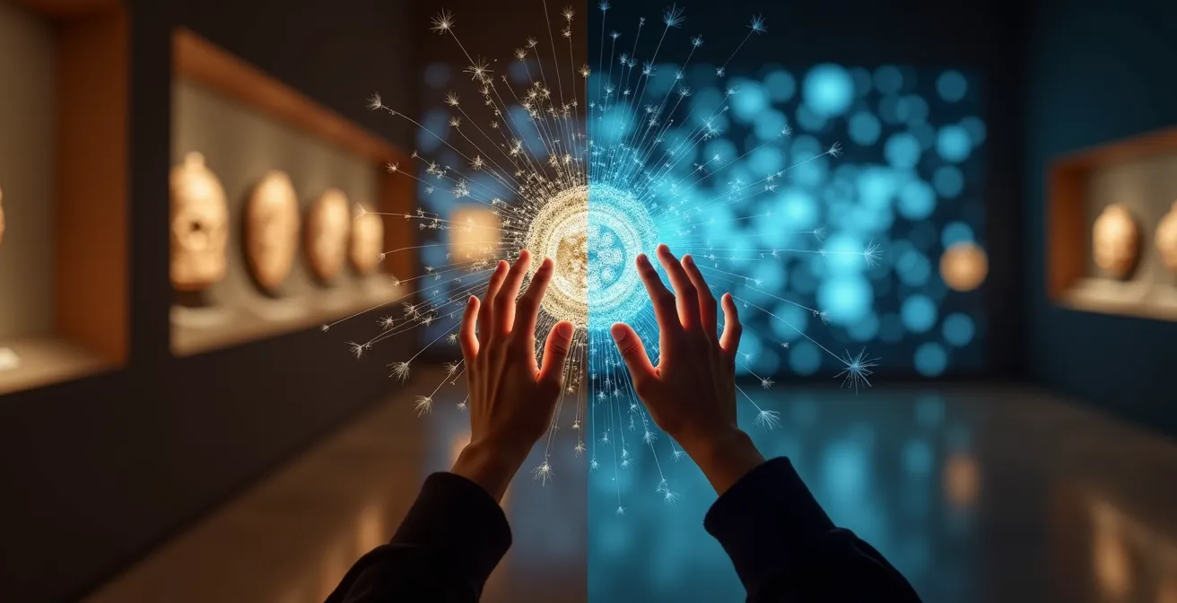 Convergencia física y digital en la experiencia del visitante museístico