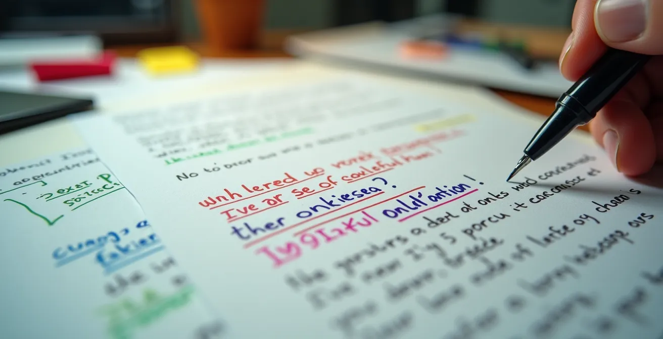 Mesa con diferentes versiones de cartas adaptadas a distintas residencias artísticas