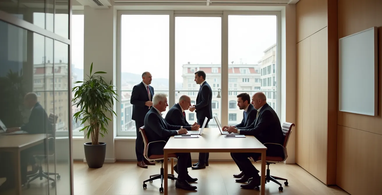 Profesionales senior trabajando en sectores emergentes de la economía plateada