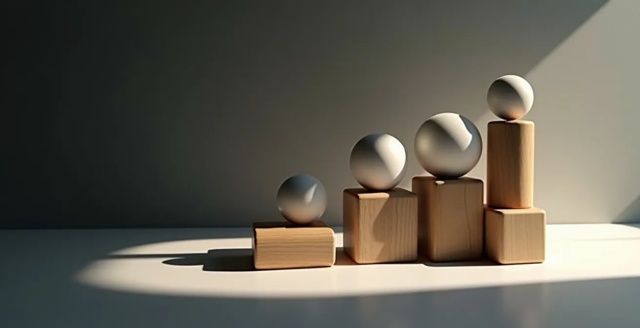 Interfaz abstracta de tecnología educativa con elementos visuales adaptativos y patrones de aprendizaje